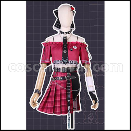 [Nijisanji Costume] Nijisanji VTuber Ishigami Nozomi (Ishigami Nozomi) Cosplay Costume coscarnival - Back View