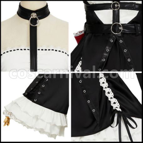 Dead or Alive Marie Rose Cosplay Costume coscarnival - Material Texture