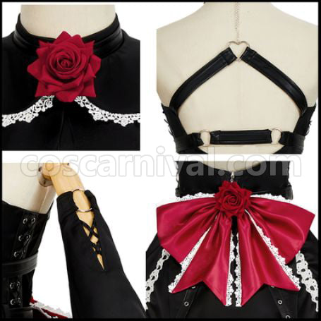 Dead or Alive Marie Rose Cosplay Costume coscarnival - Color and Pattern