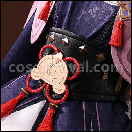 Genshin Impact Yun Jin Cosplay Costume coscarnival - Side Profile
