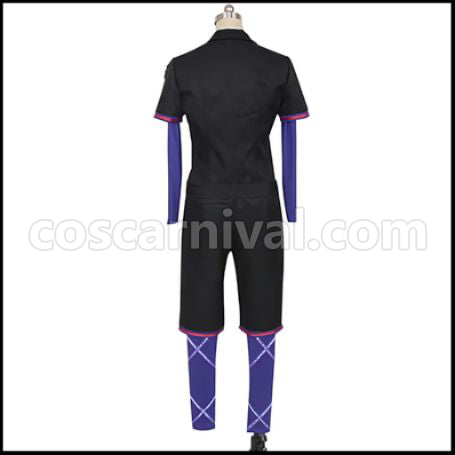Twisted Wonderland Pomefiore Dormitory Vil Schoenheit Gym Clothes Cosplay Costume coscarnival - Detail Close-up