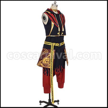 Twisted Wonderland Scarabia Dormitory Jamil Viper Cosplay Costume coscarnival - Color and Pattern
