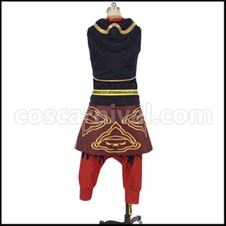 Twisted Wonderland Scarabia Dormitory Jamil Viper Cosplay Costume coscarnival - Cut and Style