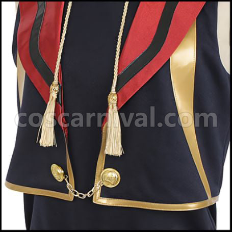 Twisted Wonderland Scarabia Dormitory Jamil Viper Cosplay Costume coscarnival - Functional Details