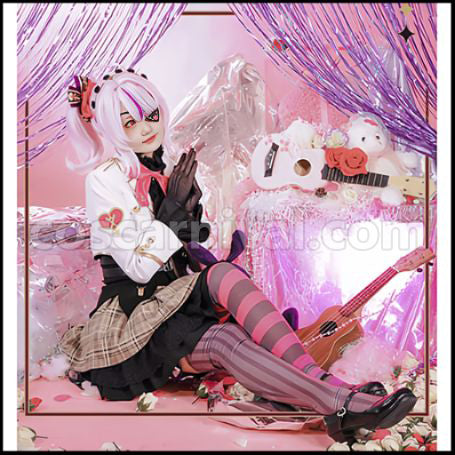 [Nijisanji Costume] Nijisanji VTuber Maria Marionette Cosplay Costume coscarnival - Front View