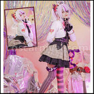 [Nijisanji Costume] Nijisanji VTuber Maria Marionette Cosplay Costume coscarnival - Back View