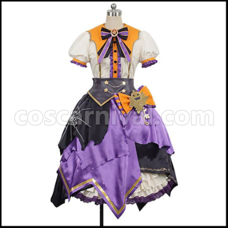Uma Musume Pretty Derby Rice Shower Make up in Halloween Cosplay Costume coscarnival - Front View