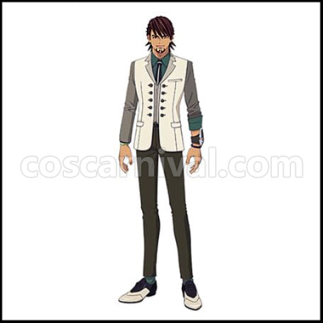 TIGER & BUNNY 2 Wild Tiger Cosplay Costume coscarnival - Front View
