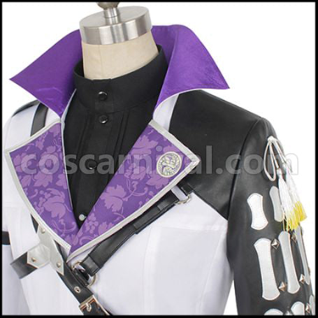 Touken Ranbu Nikkou Ichimonji Cosplay Costume coscarnival - Collar Design