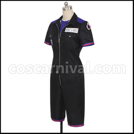 Twisted Wonderland Gym Clothes Pomefiore Dorm Epel Felmier Cosplay Costume coscarnival - Side Profile