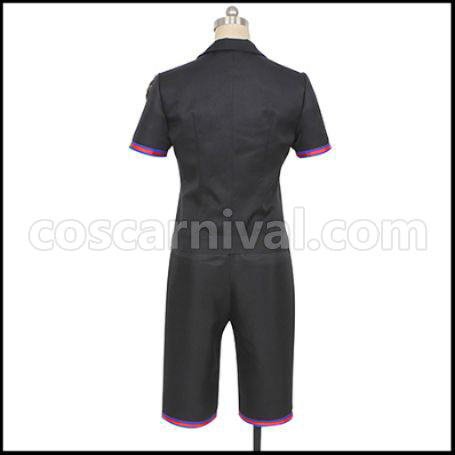 Twisted Wonderland Gym Clothes Pomefiore Dorm Epel Felmier Cosplay Costume coscarnival - Detail Close-up