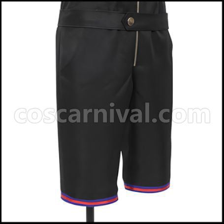 Twisted Wonderland Gym Clothes Pomefiore Dorm Epel Felmier Cosplay Costume coscarnival - Hem Detail