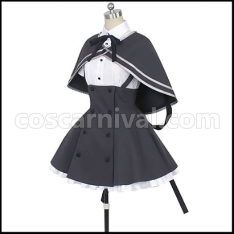 Assault Lily BOUQUET Shenlin Kuo Cosplay Costume coscarnival - Side Profile