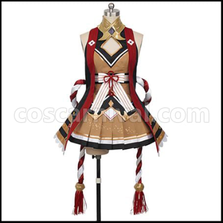 Uma Musume Pretty Derby Kitasan Black Cosplay Costume coscarnival - Front View