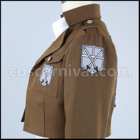 Attack on Titan Scout Regiment Armin Arlert Cosplay Costume coscarnival - Collar Design