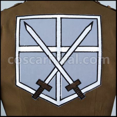 Attack on Titan Scout Regiment Armin Arlert Cosplay Costume coscarnival - Color and Pattern