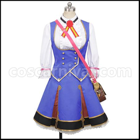 Uma Musume Pretty Derby Meisho Doto Cosplay Costume coscarnival - Front View