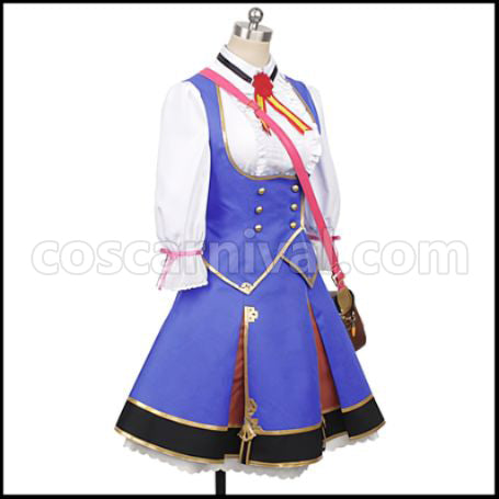 Uma Musume Pretty Derby Meisho Doto Cosplay Costume coscarnival - Back View