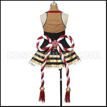 Uma Musume Pretty Derby Kitasan Black Cosplay Costume coscarnival - Detail Close-up