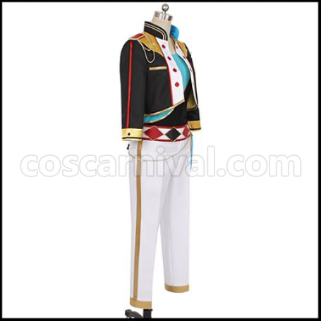 Ensemble Stars! ALKALOID Hiiragi Igarashi Cosplay Costume coscarnival - Back View
