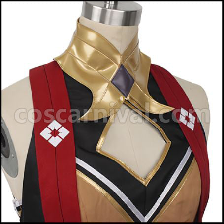 Uma Musume Pretty Derby Kitasan Black Cosplay Costume coscarnival - Collar Design