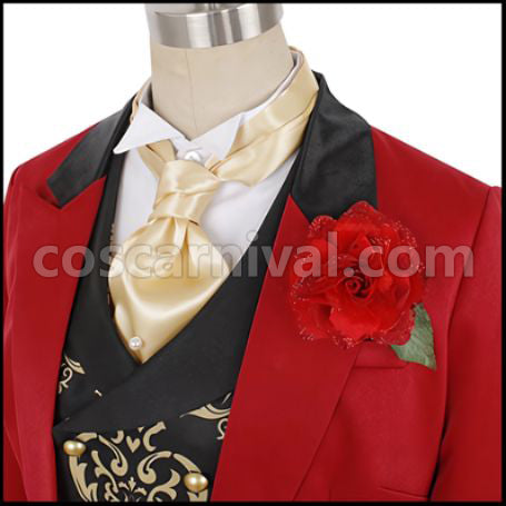 Twisted Wonderland Bridal Riddle Rosehearts Cosplay Costume coscarnival - Collar Design