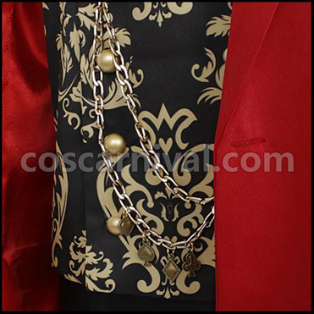 Twisted Wonderland Bridal Riddle Rosehearts Cosplay Costume coscarnival - Cuff Style