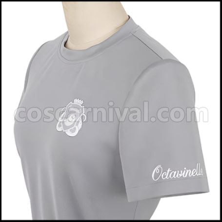 Twisted Wonderland Octavinelle Dormitory Azul Ashengrotto Gym Clothes Cosplay Costume coscarnival - Hem Detail