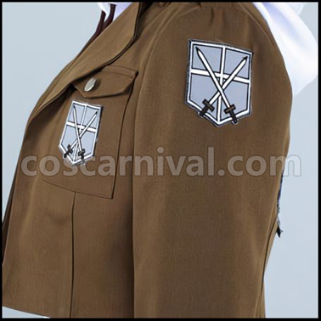 Attack on Titan Annie Leonhart Cosplay Costume coscarnival - Hem Detail