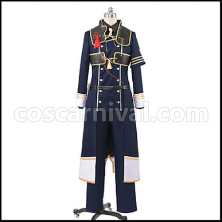 Touken Ranbu Uchigatana Swordsman Nakigitsune Cosplay Costume coscarnival - Detail Close-up