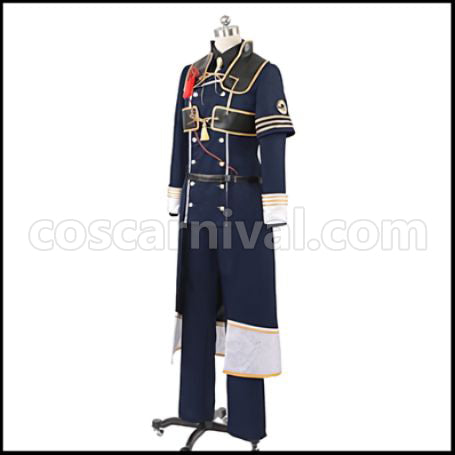 Touken Ranbu Uchigatana Swordsman Nakigitsune Cosplay Costume coscarnival - Cuff Style