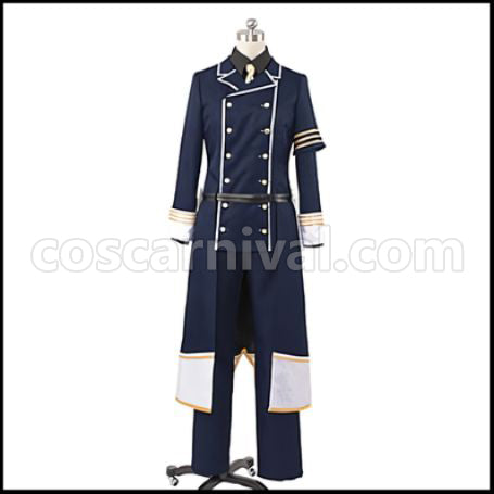 Touken Ranbu Uchigatana Swordsman Nakigitsune Cosplay Costume coscarnival - Material Texture