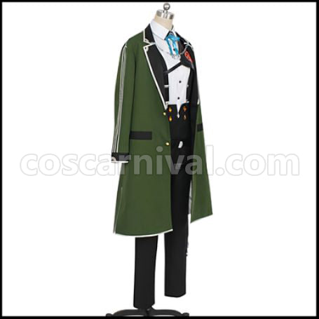 Touken Ranbu Matsui Gou Cosplay Costume coscarnival - Back View
