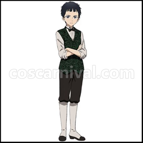 Shadow House Shaun and Ricky Cosplay Costumes coscarnival - Front View