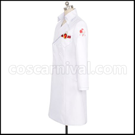 Twisted Wonderland Diasomnia Dormitory Riddle Rosehearts Lab Coat Cosplay Costume coscarnival - Detail Close-up