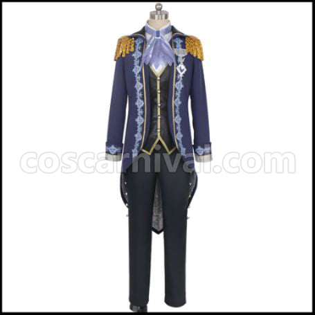 Movie Version Uta no Prince-sama Maji LOVE Kingdom QUARTET NIGHT Camus Cosplay Costume coscarnival - Front View