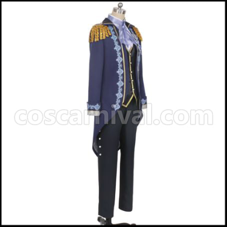 Movie Version Uta no Prince-sama Maji LOVE Kingdom QUARTET NIGHT Camus Cosplay Costume coscarnival - Back View
