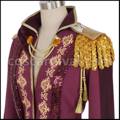 Movie Version Uta no Prince-sama Maji LOVE Kingdom ST RISHE Jinguji Ren Cosplay Costume coscarnival - Collar Design