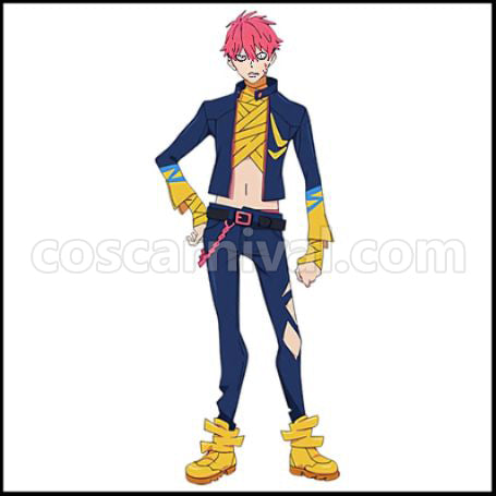SSSS Dynazenon Gauma Cosplay Costume coscarnival - Front View