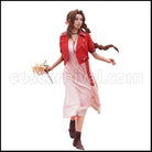 FF7R REMAKE FINAL FANTASY Aerith Gainsborough Cosplay Costume coscarnival - Front View