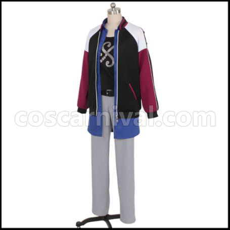 IDOLiSH 7 Part 4 ZOOL Touma Inumaru Cosplay Costume coscarnival - Side Profile