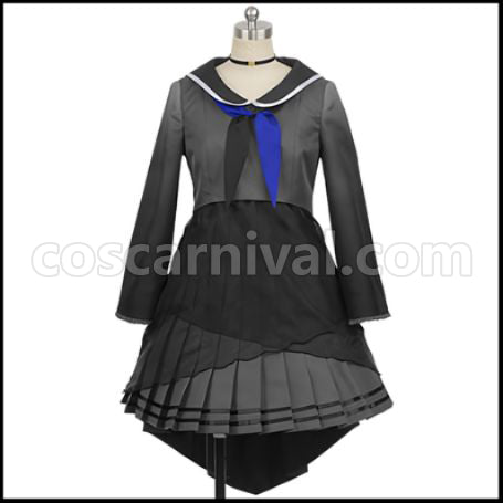 Hatsune Miku: Colorful Stage! 25:00, Night Code Mafuyu Asahina Cosplay Costume coscarnival - Front View