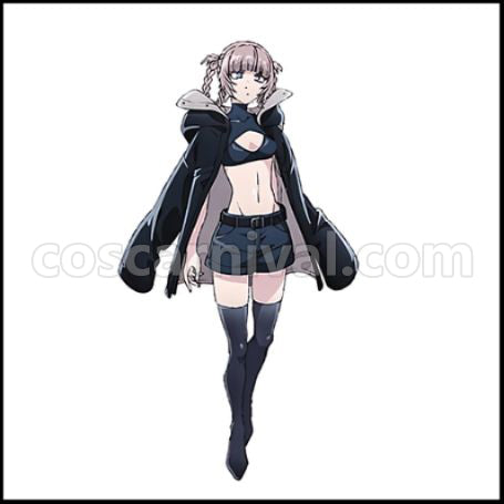C?DE:BREAKER Ogami Rei Cosplay Costume coscarnival - Side Profile