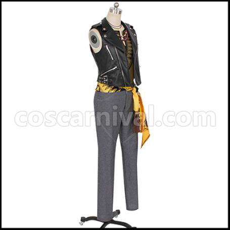 Twisted Wonderland Savanaclaw Dormitory Jack Howl Cosplay Costume coscarnival - Back View