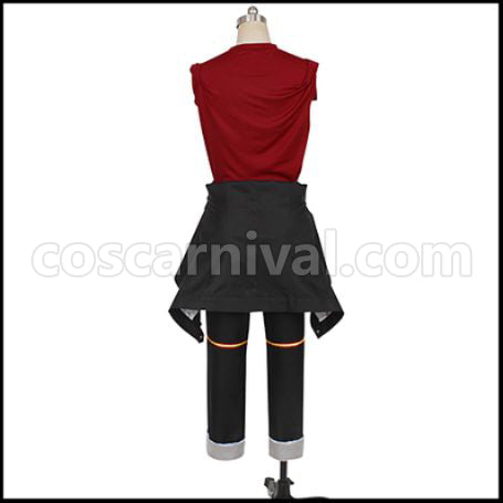 Twisted Wonderland Scarabia Dormitory Kalim Al-Asim Gym Clothes Cosplay Costume coscarnival - Detail Close-up