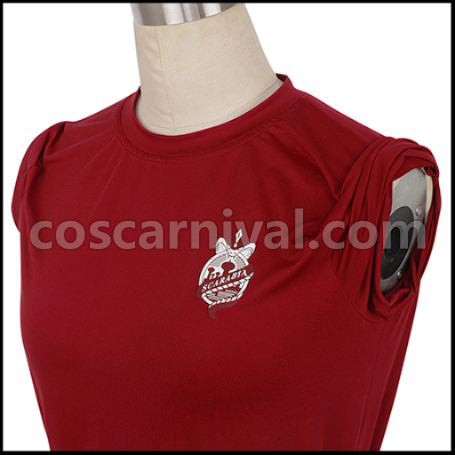 Twisted Wonderland Scarabia Dormitory Kalim Al-Asim Gym Clothes Cosplay Costume coscarnival - Collar Design