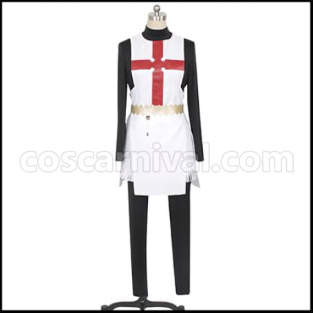 Fire Force Sho Kusakabe Cosplay Costume coscarnival - Collar Design