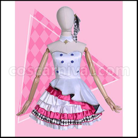 Hatsune Miku: Colorful Stage! Luka more more jump Cosplay Costume coscarnival - Collar Design