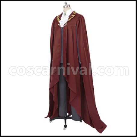 Twisted Wonderland Moses Train Cosplay Costume coscarnival - Side Profile