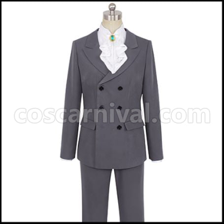 Twisted Wonderland Moses Train Cosplay Costume coscarnival - Collar Design